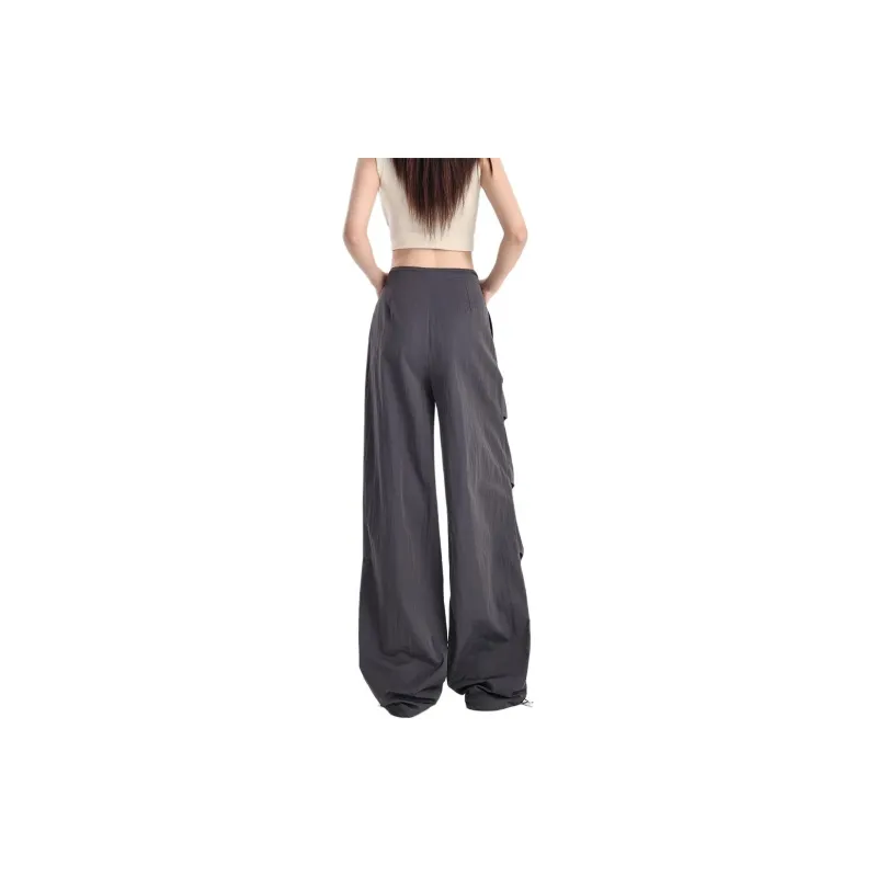 Kazakhstan Cargo Pants Women's Dark Gray-8