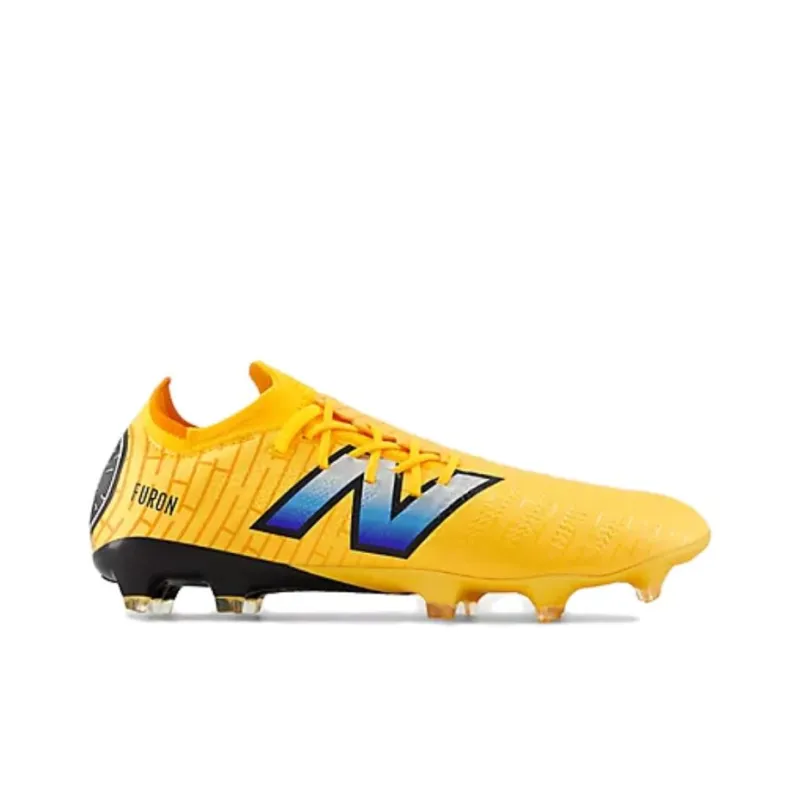New Balance Furon Pro Fg V7 Sun Glow Silver Metallic Black-1