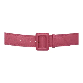 Archive Editions Leather Leather Belts Women's Pink Width 6.5CM