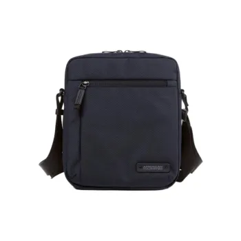 AMERICAN TOURISTER Polyester Shoulder Bag, Crossbody Bag Unisex Marine Blue