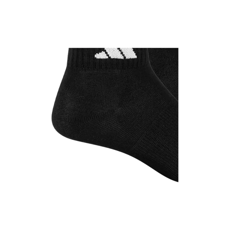 Adidas Sports Ankle Socks Unisex Black 6 Pack-4