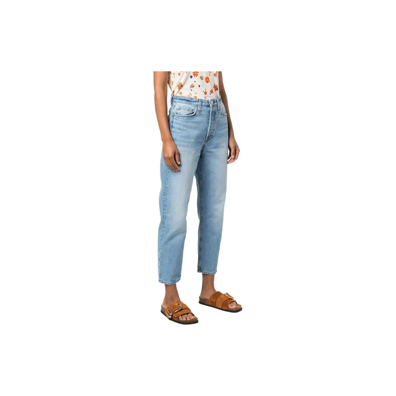 RAG&BONE Alissa Cropped Tapered Jeans-3