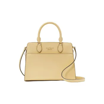 Kate Spade Saffiano Leather Handbag Small Size Women's Butter