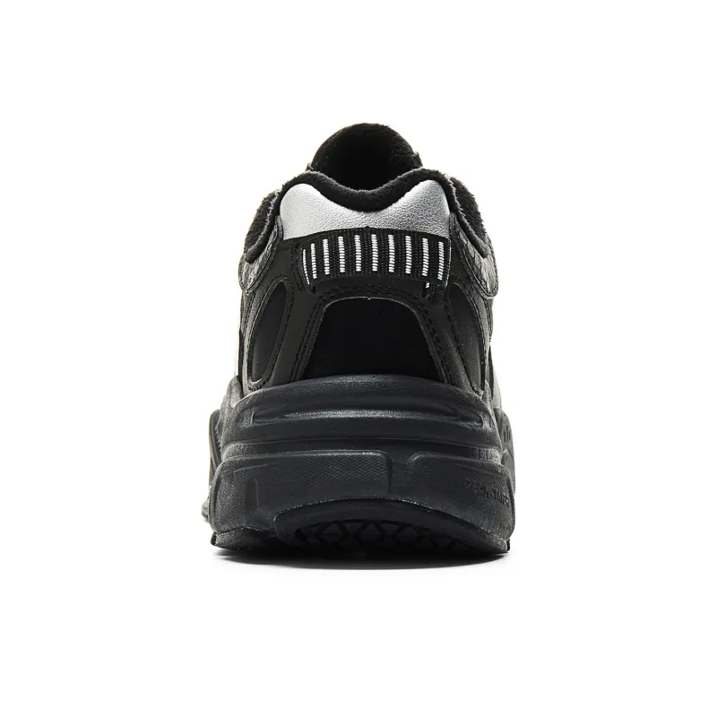 PEAK Taichi P2K Winter Edition Cushioning Rebound Height Increasing Slip Resistant Low Top Casual Shoes Women's Black-4