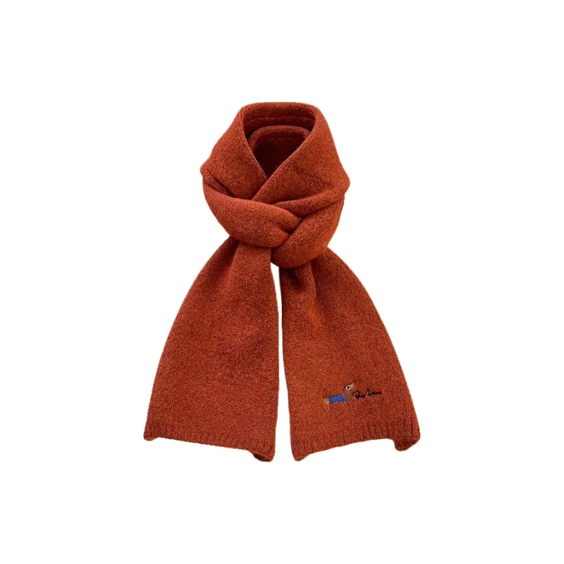 STUFFER Contains Wool Knit Scarves Unisex-17