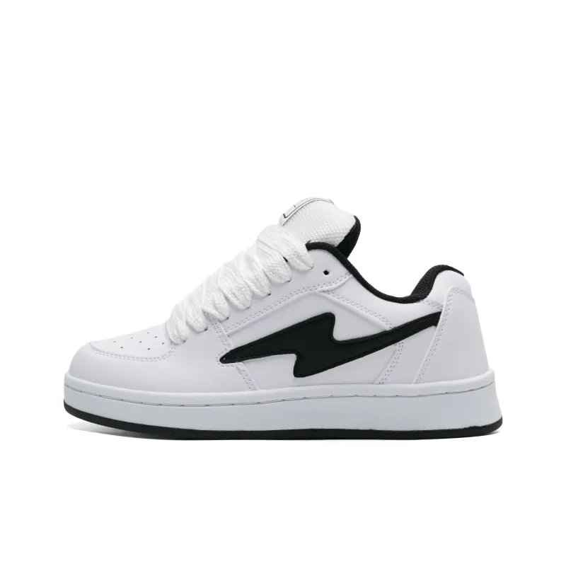 OAOQ Height Increasing Wear-Resistant Lightweight Breathable Slip-Resistant Low-Top Skateboard Shoes Unisex Box-46