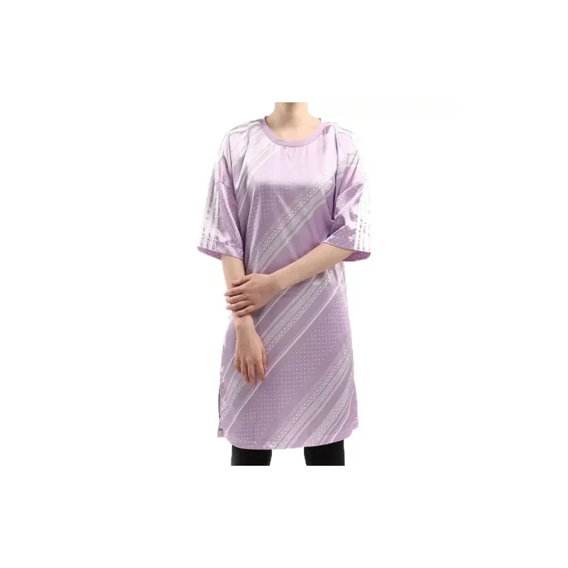 Adidas Originals Short Sleeved Dresses Women's Purple-3
