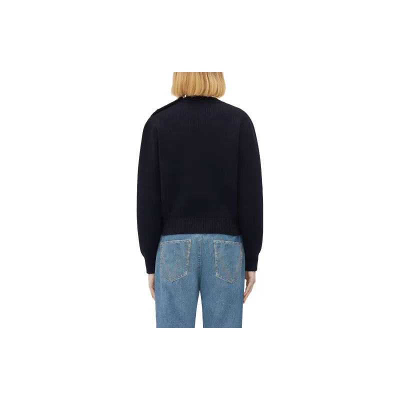 Bottega Veneta Sweaters Women's Marine Blue-2