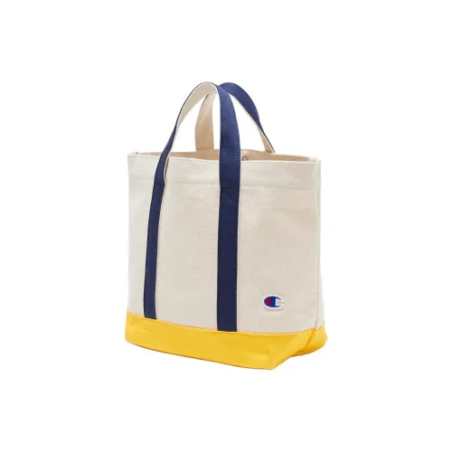 Champion Cotton Tote Bag Shopping Bag Handbag Regular Unisex Natural