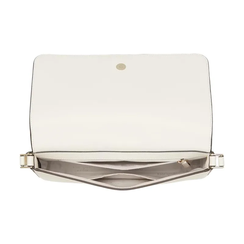 Kate Spade Staci Saffiano Leather Handbag Shoulder Bag Medium Size Women's Crispy Leather Color-3