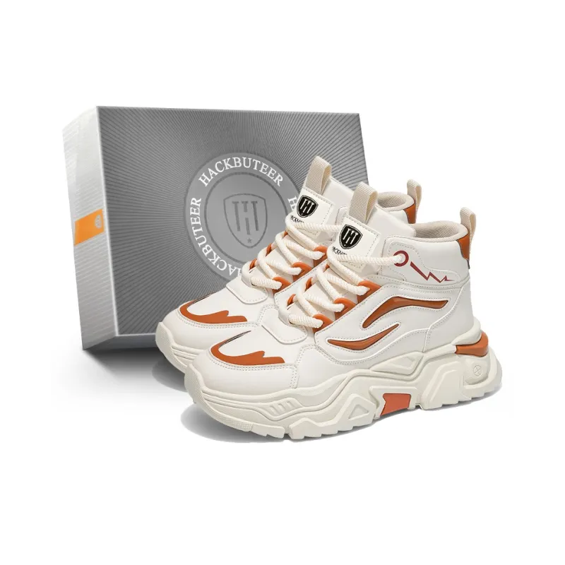 HACKBUTEER Limited Box High Top Chunky Sneakers Men's-27