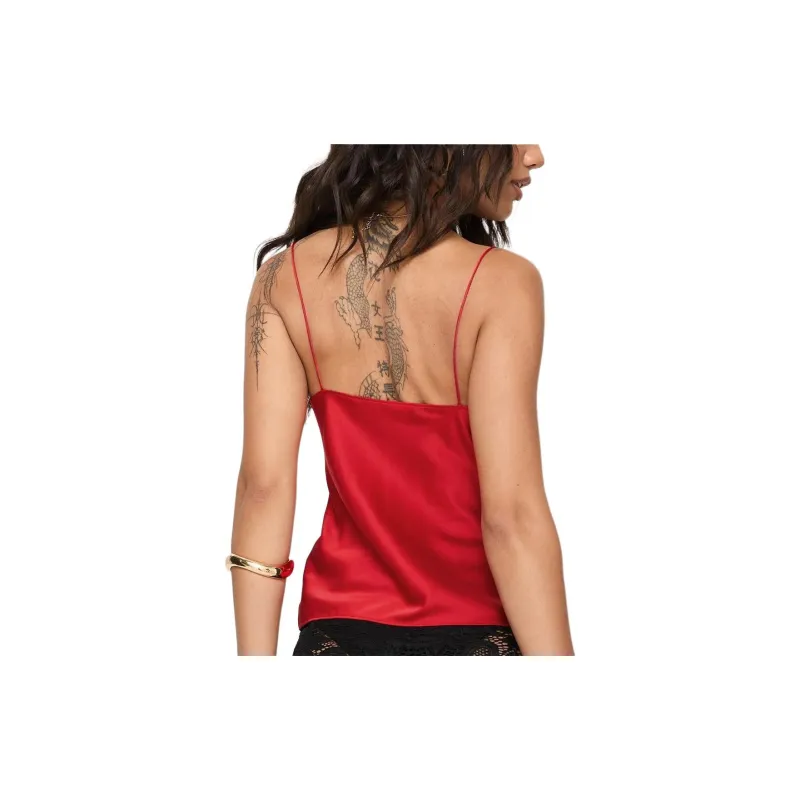PRINCESS POLLY MARIAH CAMI Camisole Women's Red/Red-1