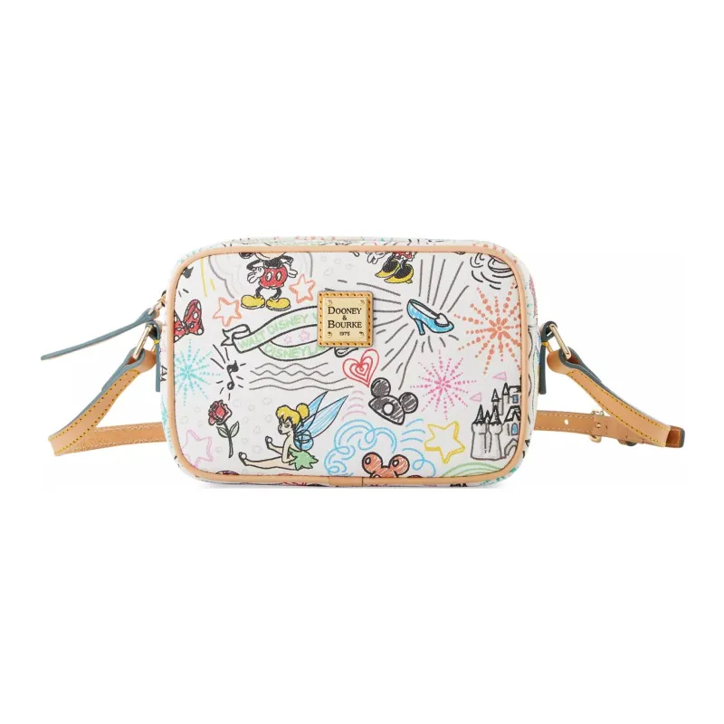Disney Bourke Collaboration PVC Shoulder Bag Crossbody Bag Unisex Beige-2