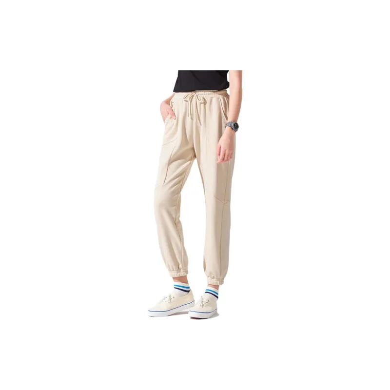 OUTDOOR PRODUCTS Knitted Sweatpants Women's Beige-1