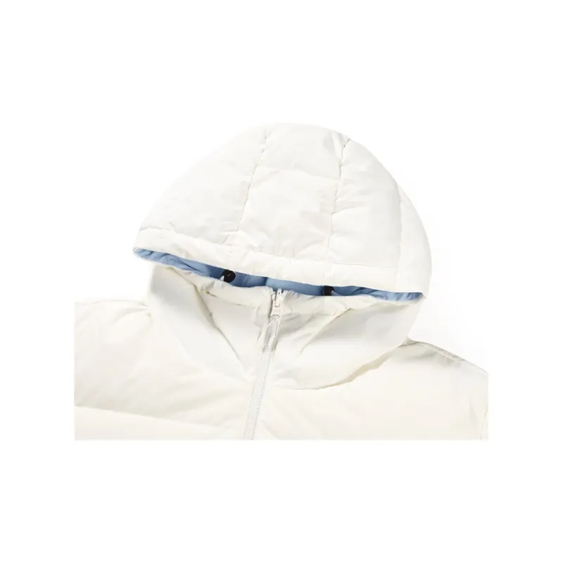 Skechers Colorful Down Jacket Unisex Marshmallow White-4
