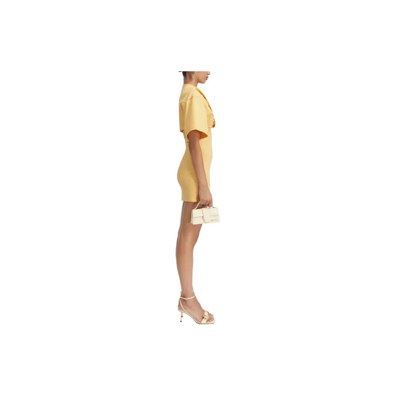 Jacquemus Twisted T-Shirt Mini Dress-4