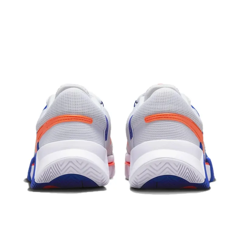 Nike GP Challenge 1 Low Top Tennis Shoes Men's White Blue Orange-4