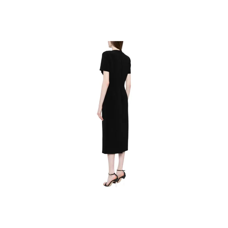 ELIE SAAB Lace panel Midi Dress-2