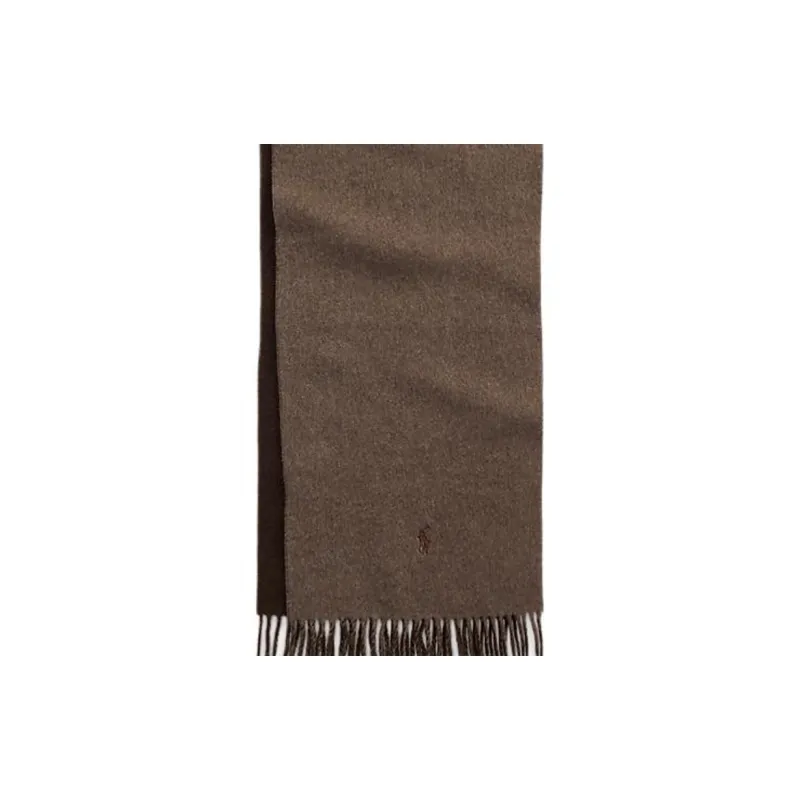 Polo Ralph Lauren Wool Knit Scarves Women's Brown-2