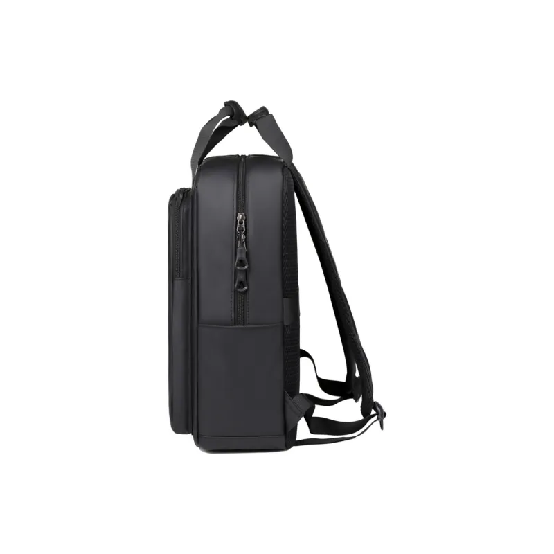 MingLu Membrana Dermalis Backpack Regular Unisex Gray/Black-8