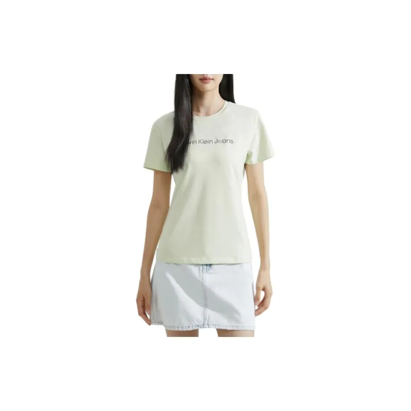 CALVIN KLEIN T-Shirt Women's Ash Green-1