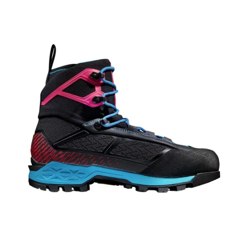 MAMMUT Taiss Anti Slip Wear Resistant High Top Hiking Shoes Women's Black-1