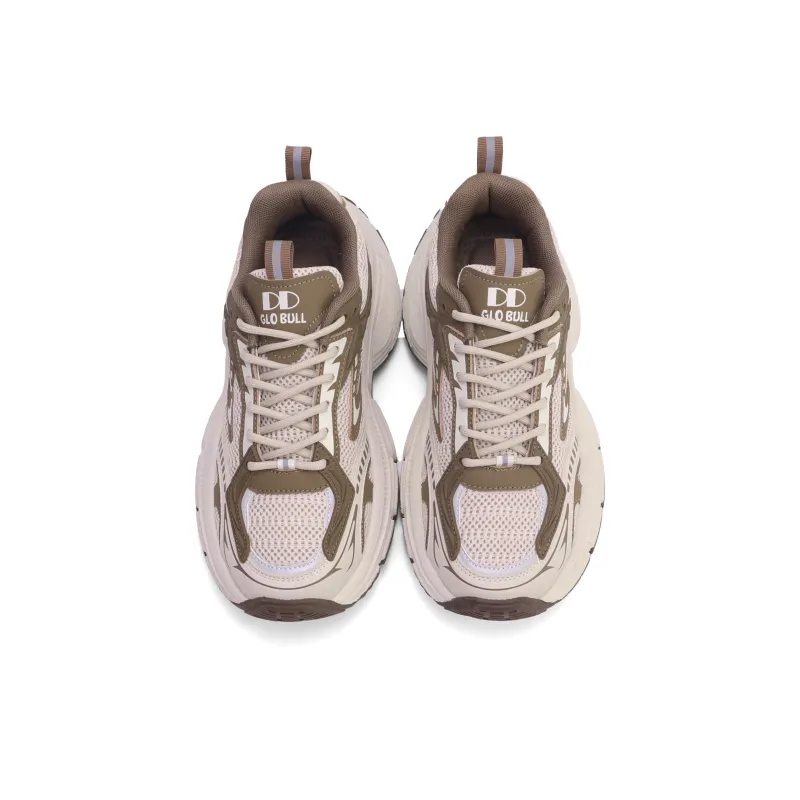 GLO BULL Anti-Slip And Wear-Resistant Height Increasing Low-Top Chunky Sneakers Unisex-45