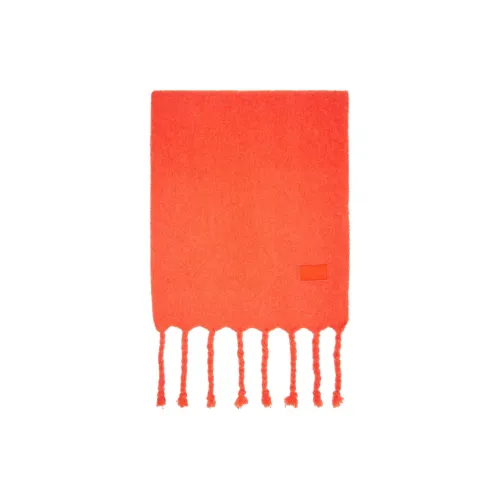 ADER ERROR Wool Knit Scarves Women's Orange