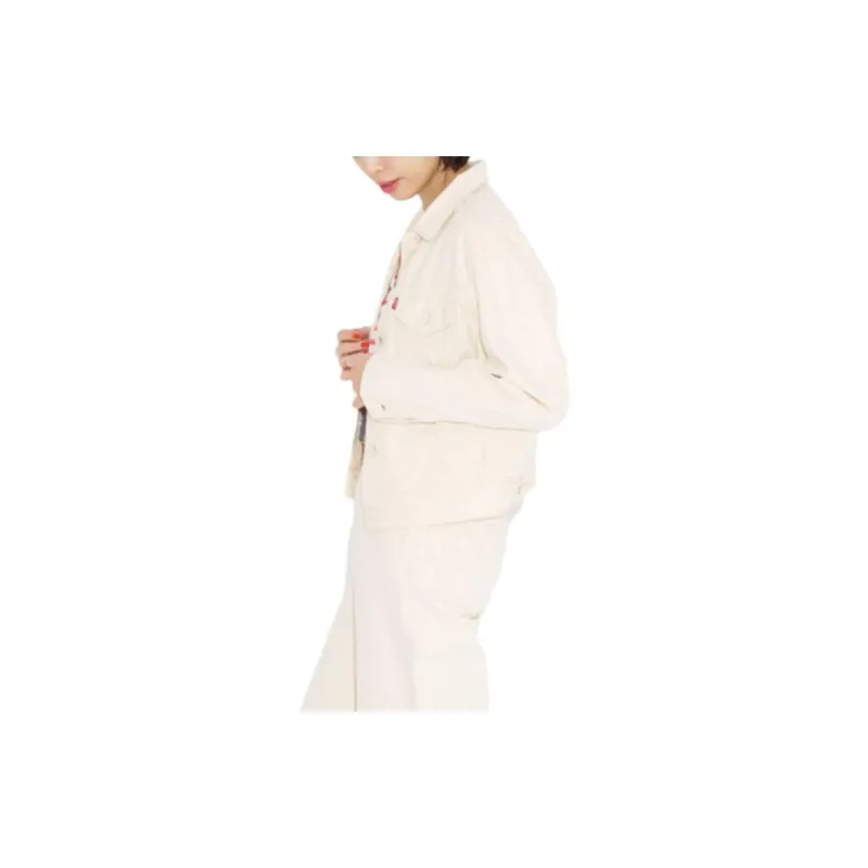 Levi's Denim Jacket Women's White-4
