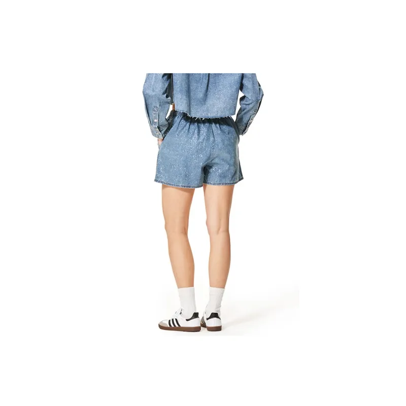 Ed Hardy SS24 Denim Shorts Women's Indigo-3