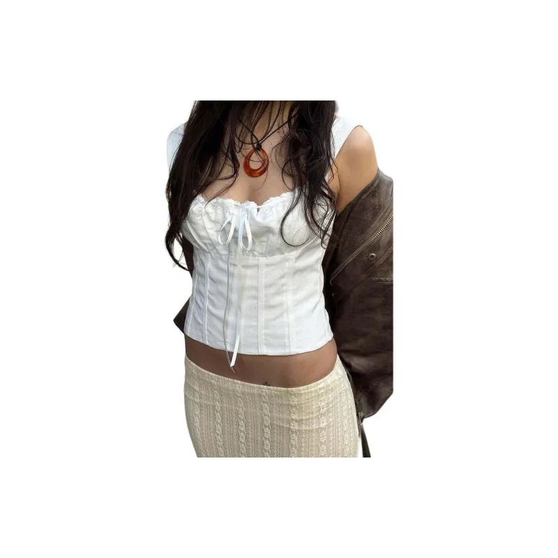 PRINCESS POLLY Tank Tops Women's WHITE/White-1