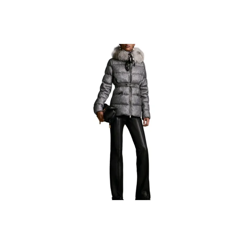 Moncler Down Jacket Women's Gray-1