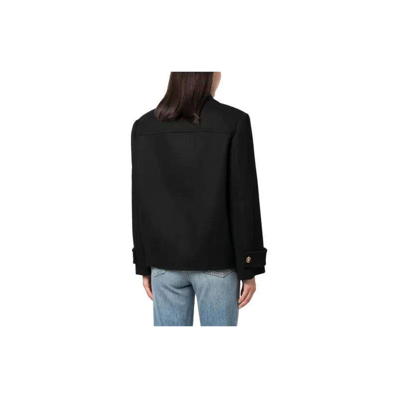 VERSACE Double-Breasted Tailored Blazer-2