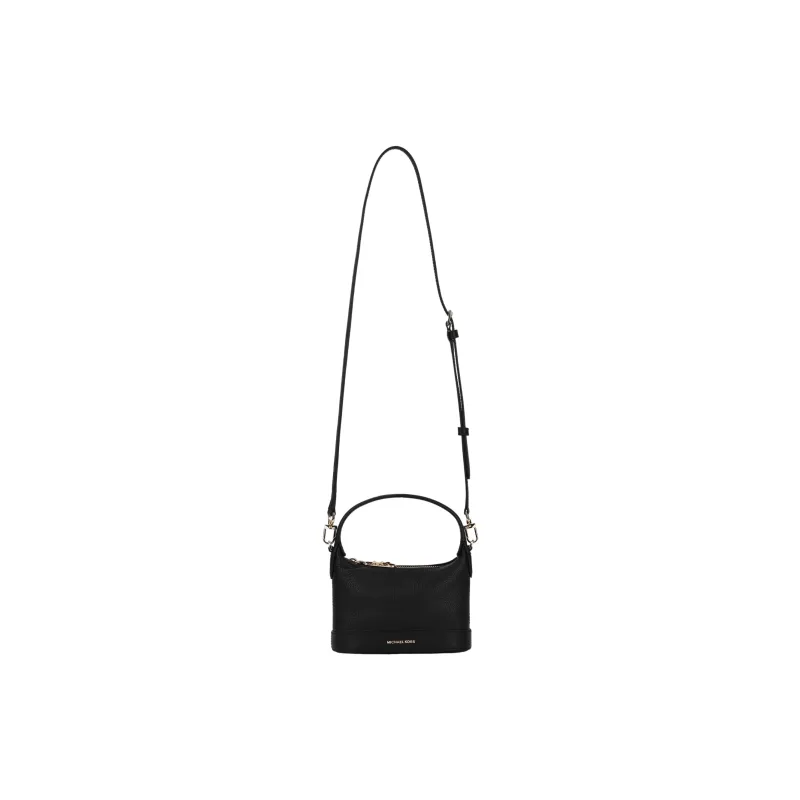 MICHAEL KORS Wythe Cow Leather Handbag, Shoulder Bag, Crossbody Bag Trumpets Women's Black-2