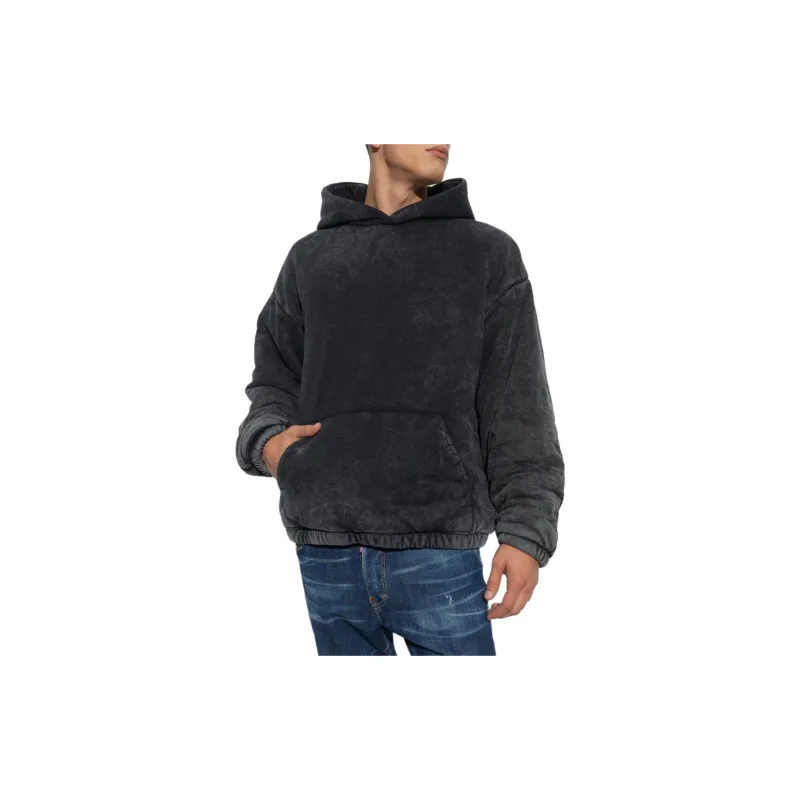 DSQUARED 2 Icon Embossed Washed Hoodie-1