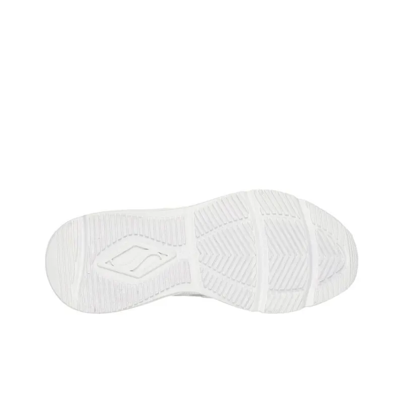 Skechers Anti Slip Wear Resistant Low Top Running Shoes Women's White-4