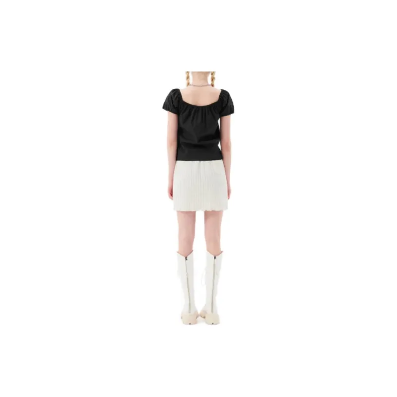 KIRSH Casual Short Skirts Women's White-4