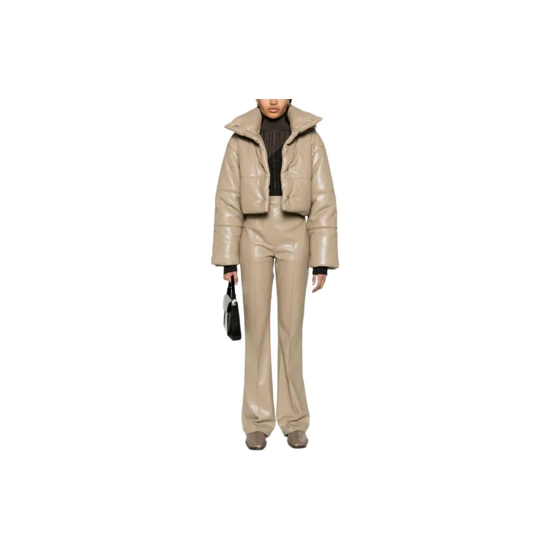 NANUSHKA Aveline Cropped Puffer Jacket-1