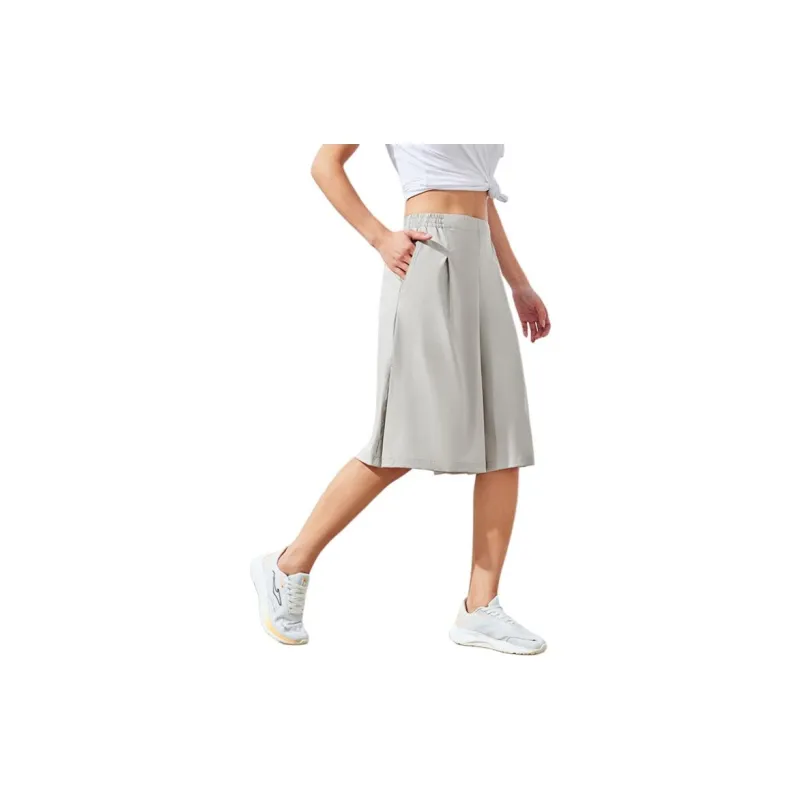 Erke Casual Shorts Women's Mist Card Green-2
