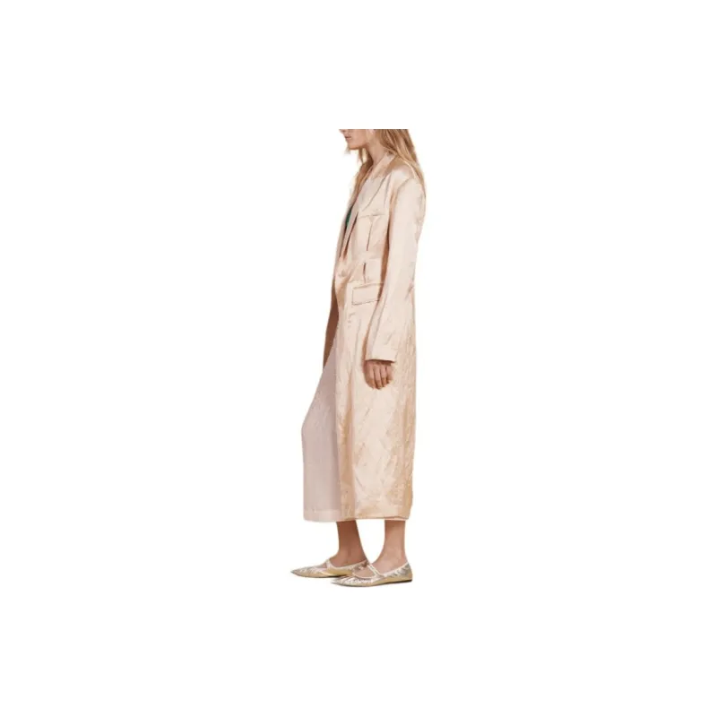ZARA Coats Women's Light Pink-3