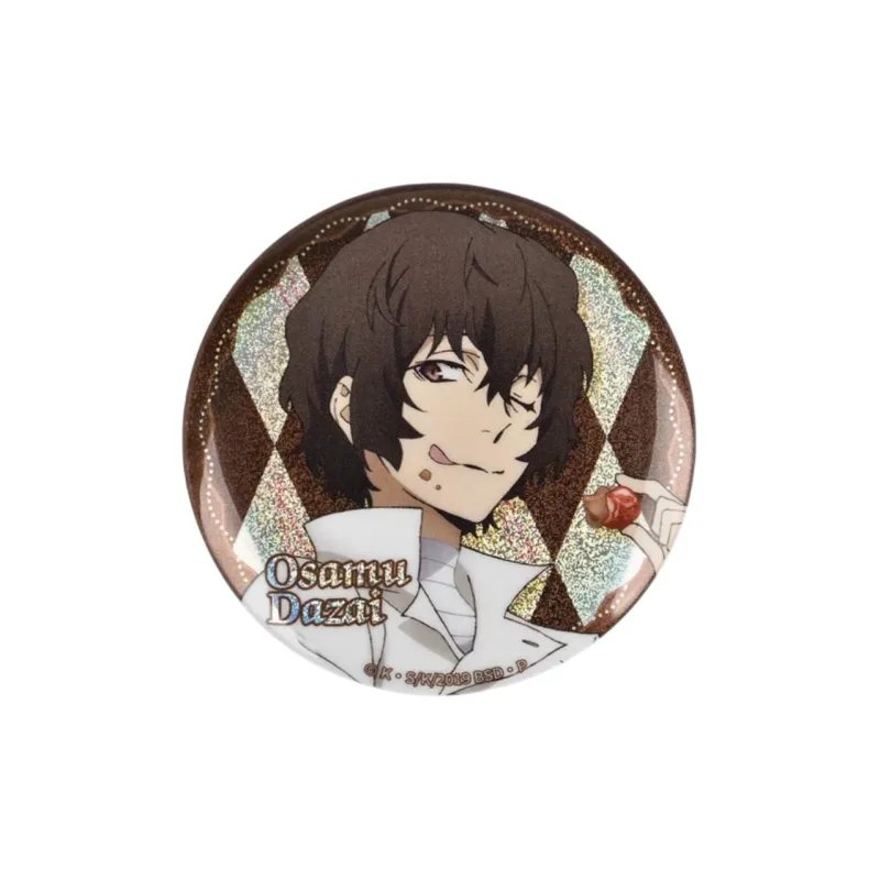 BOOM COMIC Bungo Stray Dogs  The Second Volume Double Flash Dessert Street Osamu Dazai And Shusaku Nakamura Badges-2
