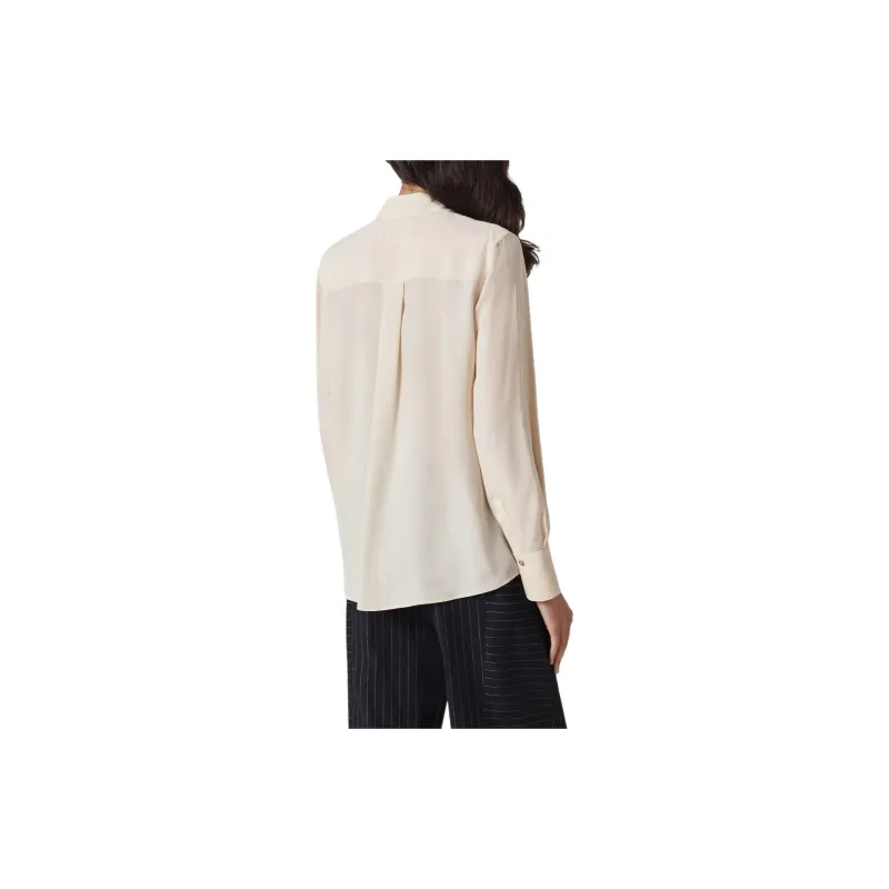 Paul Smith Spread collar Crepe Shirt-1