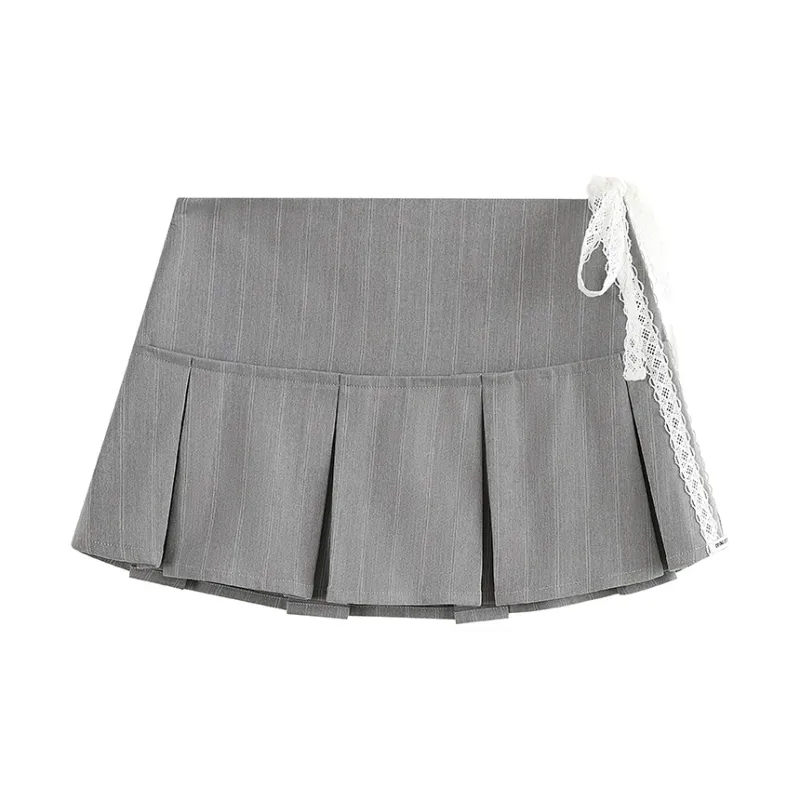 Crying Center Casual Short Skirts Women's-1