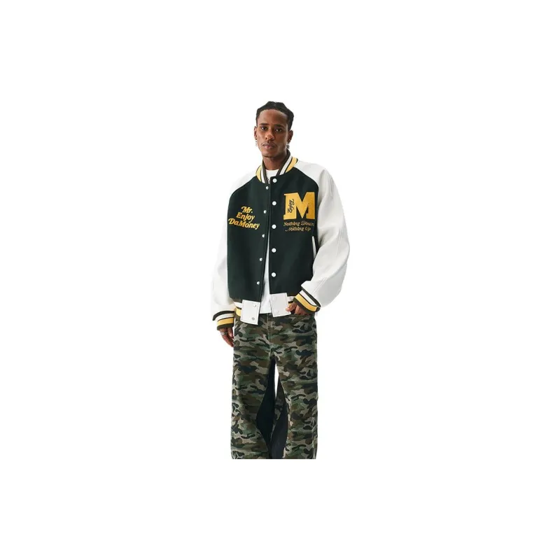 MEDM FW24 Baseball Jacket Unisex-4