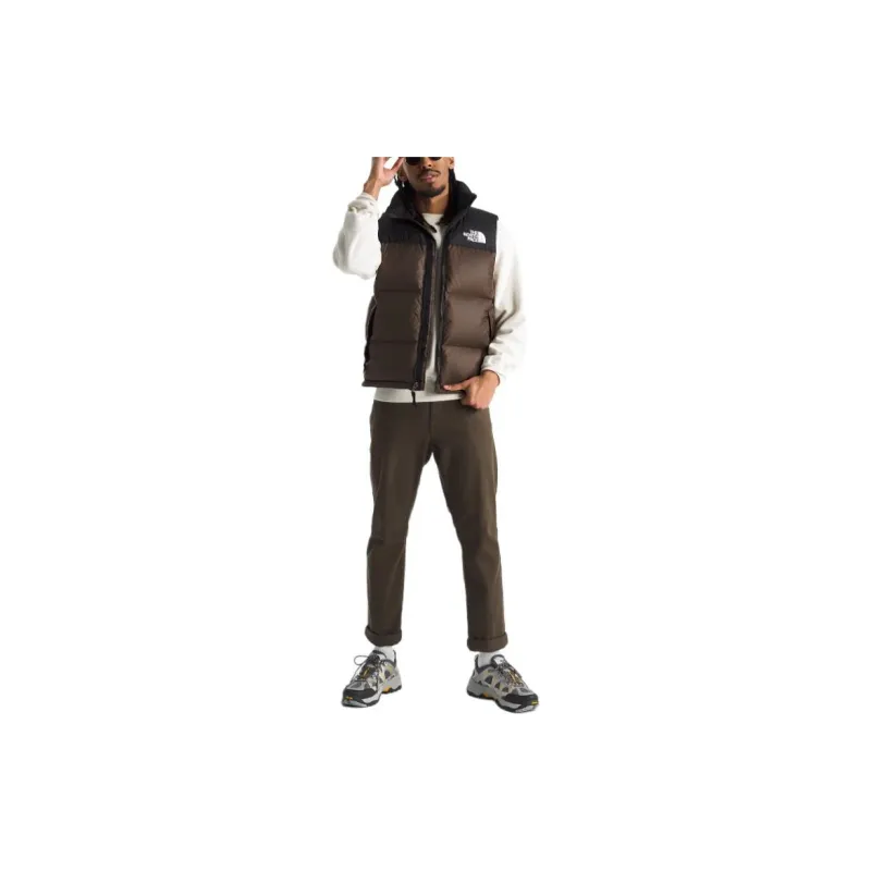 THE NORTH FACE 1996 Collection FW24 Retro Nuptse Vest Men's Black Brown-1