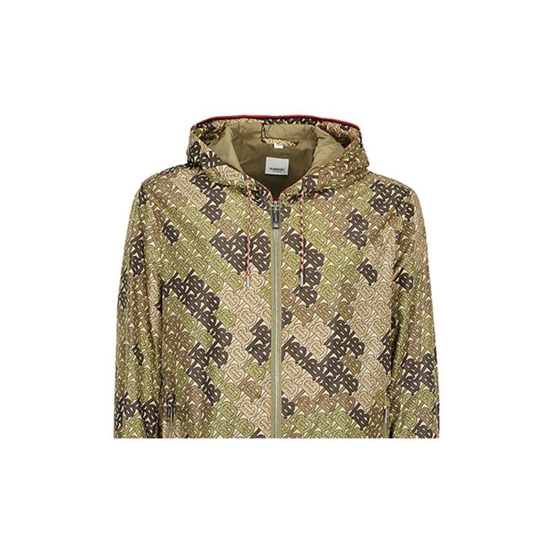 Burberry Jackets Coats Men's Olive Green-7