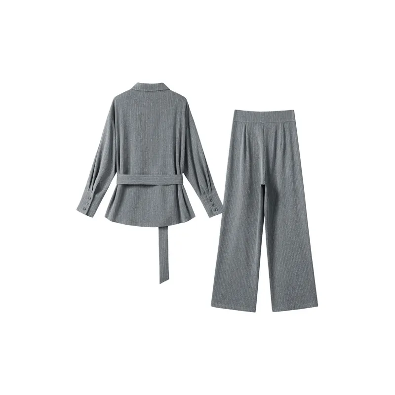 FAIRWHALE Casual Suit Women's Twilight Gray-1