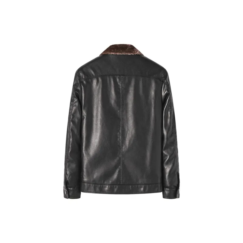 LISENPOK Leather Jackets Unisex-3