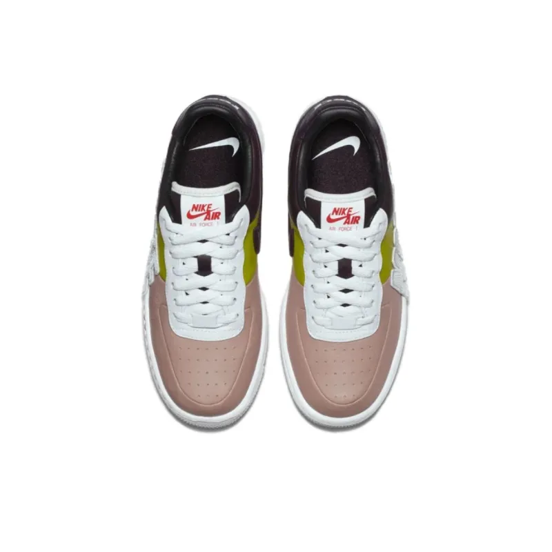 Nike Air Force 1 Upstep Force Is Women's Port Wine Bright Cactus Women's-2