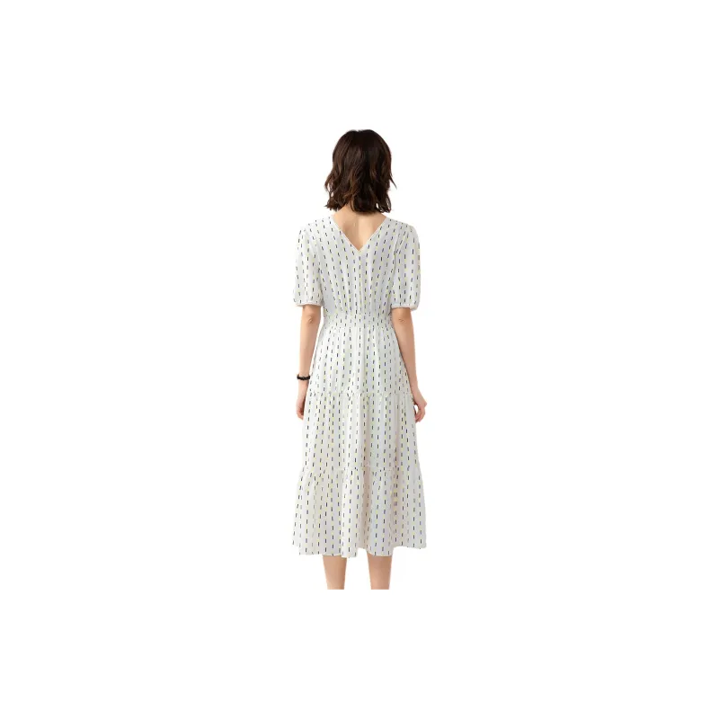 H YXIANG Short Sleeved Dresses Women's-1
